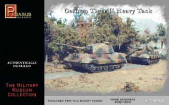 WWII German Tiger II Tank--1:72 scale model tank kit #29319