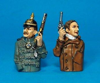The Duelists--two figures (upper torsos of two pilots)--RETIRED--LAST ONE!! The Duelists--two figures (upper torsos of two pilots)--RETIRED--LAST ONE!! #29326