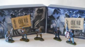 Confederate Firing Line--three figures--RETIRED--LAST ONE!! Confederate Firing Line--three figures--RETIRED--LAST ONE!! #29409