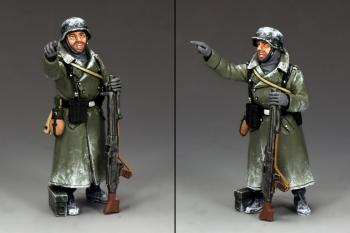 Image of Standing Tank Rider--Winter German figure--RETIRED -- LAST ONE!!