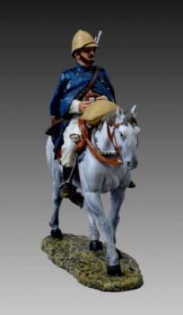 Mounted Legionnaire Officer in Pith Hat--single mounted figure--RETIRED--LAST ONE!! #29544