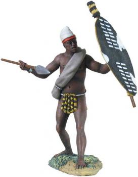 Natal Native Contingent with Spear--single figure--ONE IN STOCK. #29636