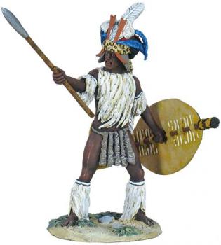 Zulu uMbonambi Regiment Pointing Spear No.1--single figure--RETIRED--LAST ONE!! Zulu uMbonambi Regiment Pointing Spear No.1--single figure--RETIRED--LAST ONE!! #29639
