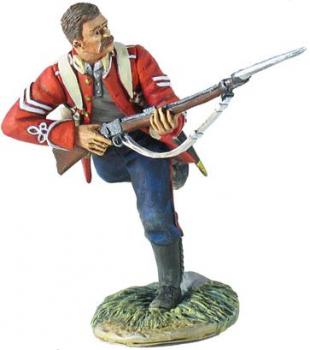 Corporal Graham Running, Rifle Leveled & Jacket Open--90th (Perthshire Volunteers) Light Infantry --single figure #29642