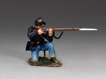 20th Maine Soldier Kneeling Firing--single figure--RETIRED--LAST ONE!! #29709