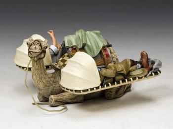 Image of Camel Field Ambulance with 2 Wounded Light Horsemen--RETIRED. - LAST ONE! 