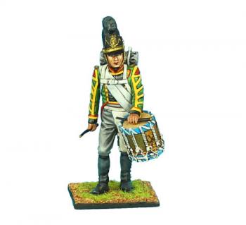 Bavarian Drummer Boy, 6th Light Battalion La Roche--single figure--ONE IN STOCK. Bavarian Drummer Boy, 6th Light Battalion La Roche--single figure--ONE IN STOCK. #29769