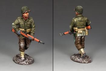 Image of Winter Escort with Rifle--single figure--RETIRED--LAST TWO!!
