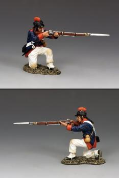 Demi-Brigade Kneeling Firing--single figure--RETIRED. Demi-Brigade Kneeling Firing--single figure--RETIRED. #29870