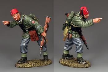 Pointing Handschar NCO--single figure--RETIRED. Pointing Handschar NCO--single figure--RETIRED. #29881