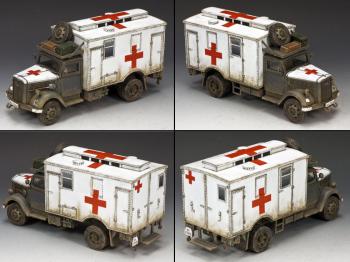 Opel Blitz Field Ambulance--RETIRED. - LAST TWO!  Opel Blitz Field Ambulance--RETIRED. - LAST TWO!  #30313