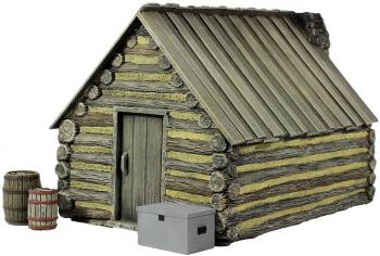 American Civil War Winter Hut No.2--four pieces #0