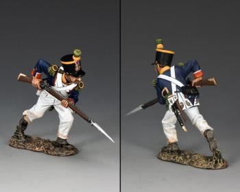 French Voltigeur Charging with Bayonet--single figure--RETIRED. French Voltigeur Charging with Bayonet--single figure--RETIRED. #30760
