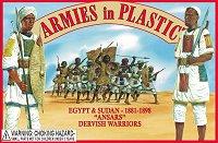 Dervish Warriors--20 figures in 10 poses--white #433