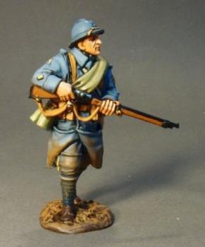 Image of PCDF Sergeant Walking, 123e Regiment of Infantry, French Infantry 1917-1918--single figure--RETIRED--LAST ONE!!