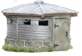 Boer War Blockhouse--3.5 in. x 4 in.--ONE IN STOCK. #3900