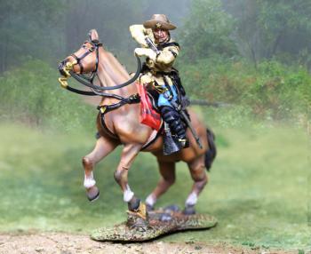 Image of Mosby's Mounted Corporal--single mounted figure--RETIRED--LAST ONE!!