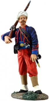 Union Infantry 114th Pennsylvania Zouaves in Turban Standing with Musket--single figure #30929