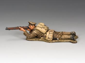 British Expeditionary Force Lying Prone--single figure--RETIRED. #30971