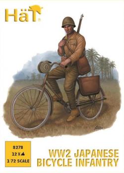 WWII Japanese Bicycle Infantry--twelve 1:72 scale plastic figures -- AWAITING RESTOCK! WWII Japanese Bicycle Infantry--twelve 1:72 scale plastic figures -- AWAITING RESTOCK! #31060