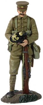 1914 British Infantry with Souvenir German Helmet--single figure #31153