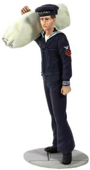 U.S. Navy Sailor, Dress Blue Service Uniform No.1--single figure--RETIRED--LAST ONE!! U.S. Navy Sailor, Dress Blue Service Uniform No.1--single figure--RETIRED--LAST ONE!! #31160