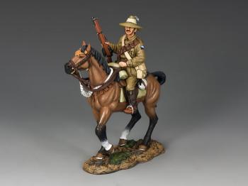 Australian Light Horse Trooper with Rifle Up--single mounted figure--RETIRED. #0