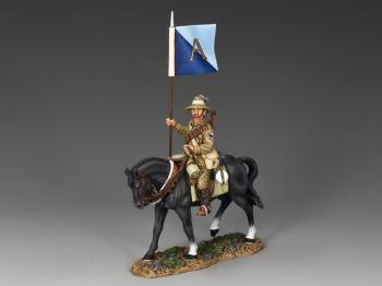 Australian Light Horse Trooper with Guidon--single mounted figure--RETIRED. #4