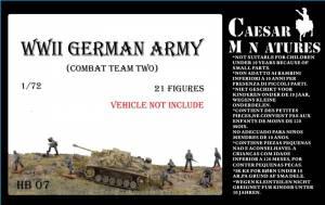 WWII German Army Combat Team 2--21 Figures--ONE IN STOCK! WWII German Army Combat Team 2--21 Figures--ONE IN STOCK! #31365