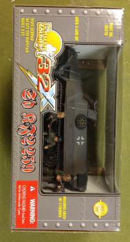 WWII German Sd. KF2 259 Halftrack (gray)--MIB - halftrack and three figures--RETIRED. #31428