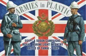 ROYAL MARINE LIGHT INFANTRY BATTLE OF TAMAI, 1884--20 figures in 10 poses--gray ROYAL MARINE LIGHT INFANTRY BATTLE OF TAMAI, 1884--20 figures in 10 poses--gray #441