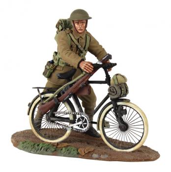 1916-17 British Infantry Pushing Bicycle No.1--single figure with bicycle--RETIRED--LAST ONE!! 1916-17 British Infantry Pushing Bicycle No.1--single figure with bicycle--RETIRED--LAST ONE!! #31690