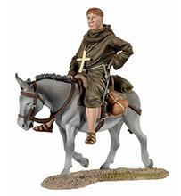 Monk on Donkey Back--single mounted figure - ONE AVAILABLE!  Monk on Donkey Back--single mounted figure - ONE AVAILABLE!  #31737