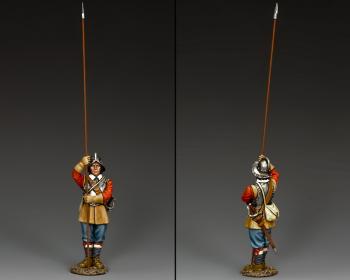 Standing Pikeman--single figure--RETIRED. #31847