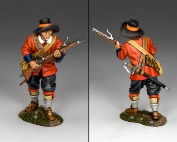 Advancing Musketeer--single figure--RETIRED--LAST TWO!! #31850