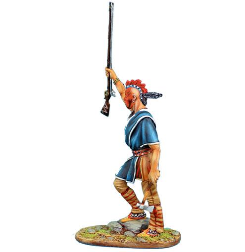 Woodland Indian Chief with Raised Musket--single figure - Metal Toy ...