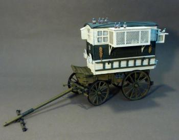Mobile Pigeon Loft, The Great War, 1914-1918--two pieces--RETIRED. ONE AVAILABLE - **NO LADDER #31936