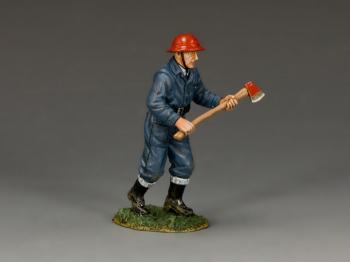 The Axeman--single firefighter figure--RETIRED. #32054