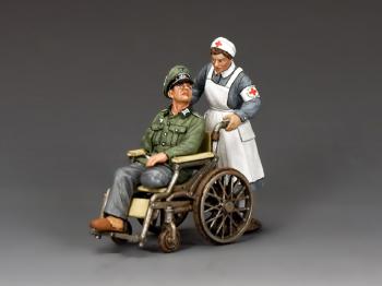 Disabled Officer & Nurse--two figures--RETIRED. Disabled Officer & Nurse--two figures--RETIRED. #32057