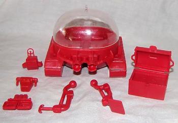 Undersea/Land recovery Vehicle - Crawler w/Accessories, Red, HP #32071