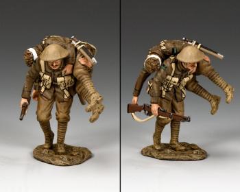 Wounded (New South Wales)--two figures on single base--RETIRED. #32093