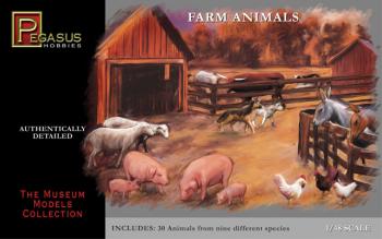 Farm Animals--includes 30 animals from 9 different species Farm Animals--includes 30 animals from 9 different species #32135