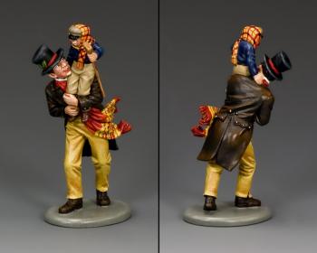 Bob Cratchit & Tiny Tim--two figures on single base Bob Cratchit & Tiny Tim--two figures on single base #32147