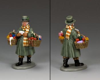 George The Grocer--single figure--RETIRED. George The Grocer--single figure--RETIRED. #32154