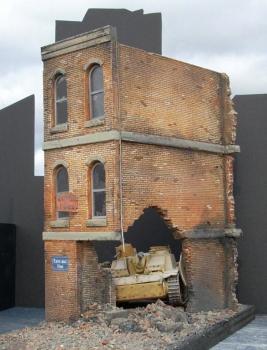 Dioramas Plus 1/35 Brick Ruins--building kit Dioramas Plus 1/35 Brick Ruins--building kit #32166