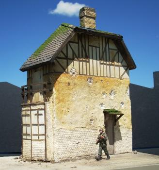 Dioramas Plus 1/35 Juno Beach House Dioramas Plus 1/35 Juno Beach House #32181