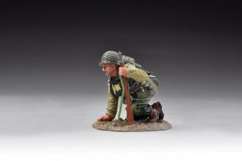 Image of Kneeling Ranger with Wet Look--single figure--RETIRED--LAST ONE!!