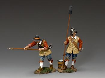 Parliamentary Gunners Set A--two figures--RETIRED--LAST TWO!! Parliamentary Gunners Set A--two figures--RETIRED--LAST TWO!! #32252