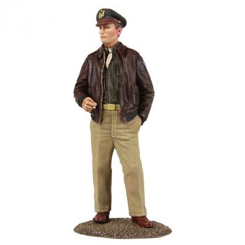 USAAF Bomber Pilot Standing with Cigarette--single figure--RETIRED--LAST ONE!! #32394