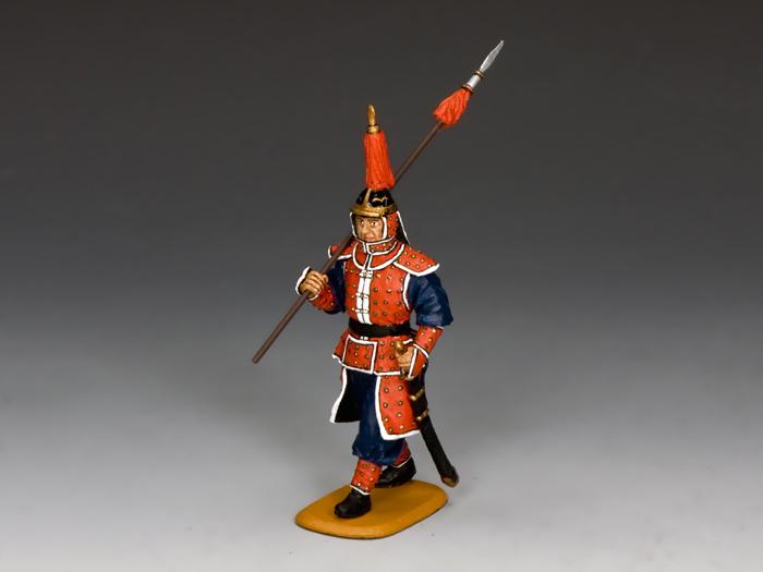 Marching Imperial Chinese Guard with Spear--single figure - Metal Toy ...